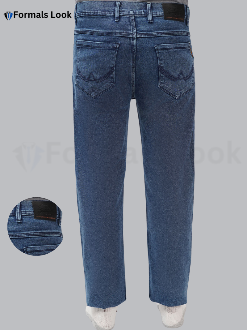 Jean Pant Blue Color Imported Stuff In Stretch