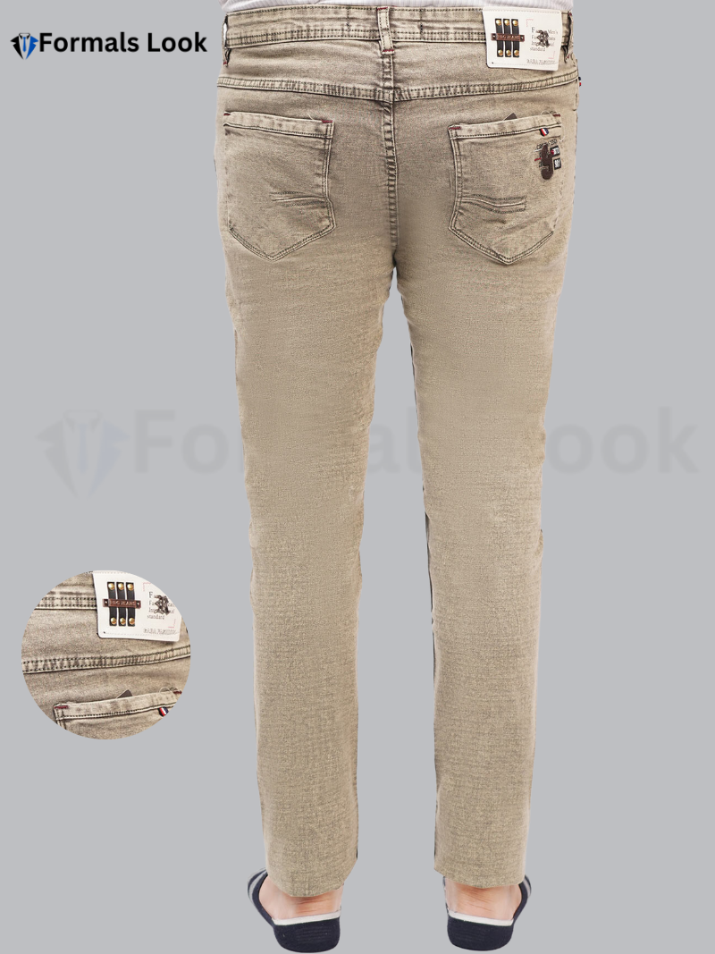 Jeans Pant Camel Light Color Ultra Stretch In Imported Stuff