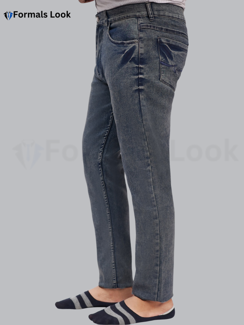 Jeans Pant Grey Color Imported Stuff In Stretch&Comfort