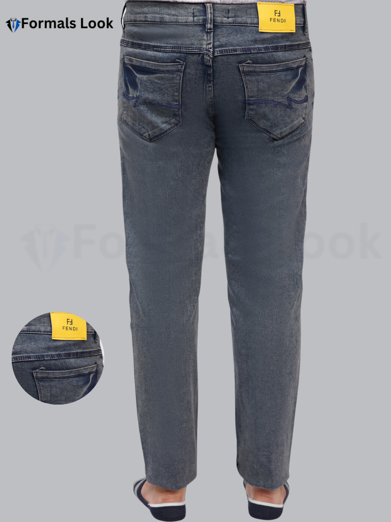 Jeans Pant Grey Color Imported Stuff In Stretch&Comfort