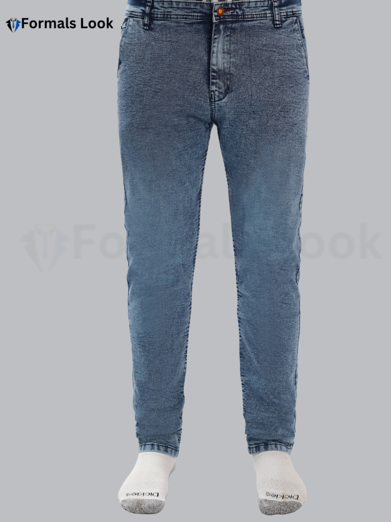 Jeans Pant Blue Imported Stuff Ultra Comfort With Stretch