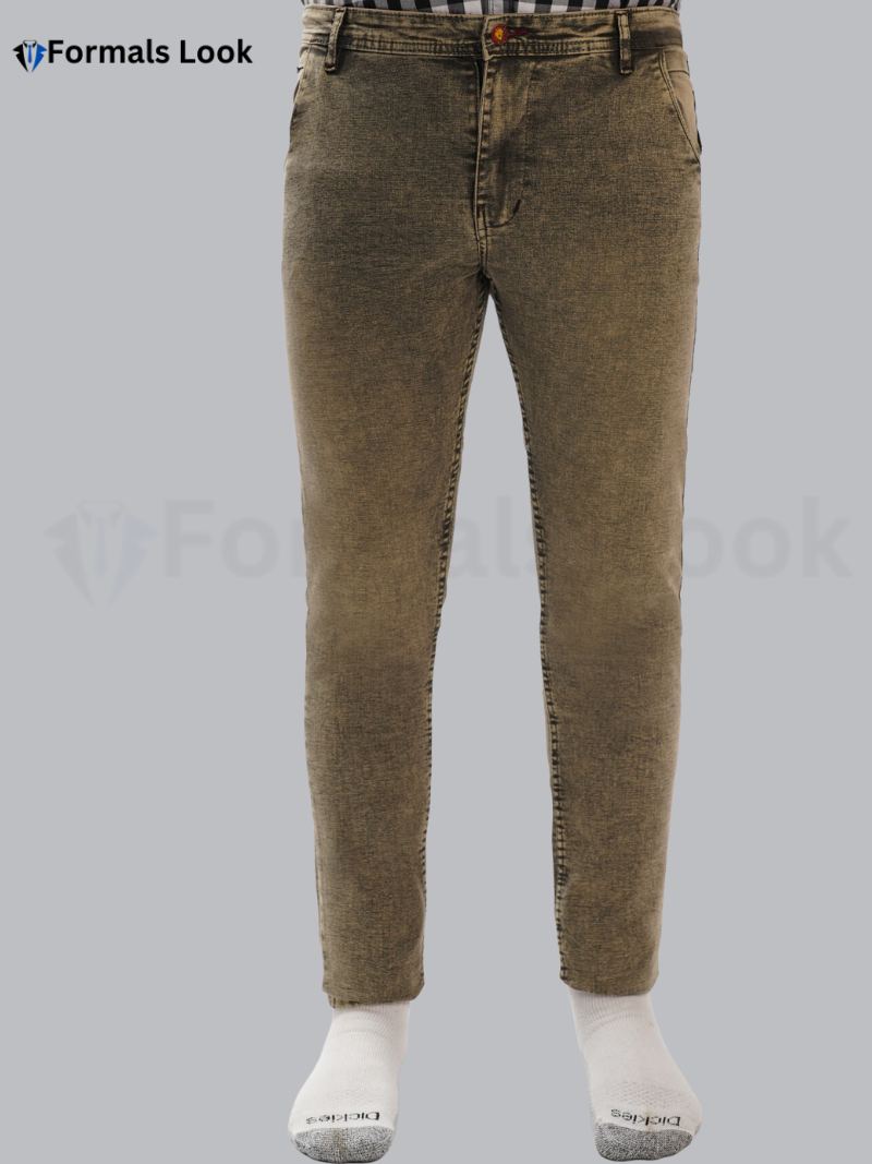 Jeans Pant Green Imported Stuff Ultra Comfort With Stretch