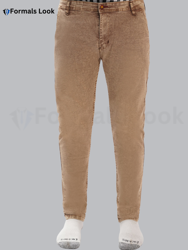 Jeans Pant Camel Imported Stuff Ultra Comfort With Stretch