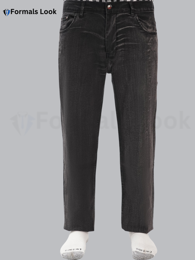 Jeans Pant Black Color In Stretch