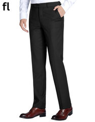 Men Black Formal  Premium Pant  Suiting Stuff