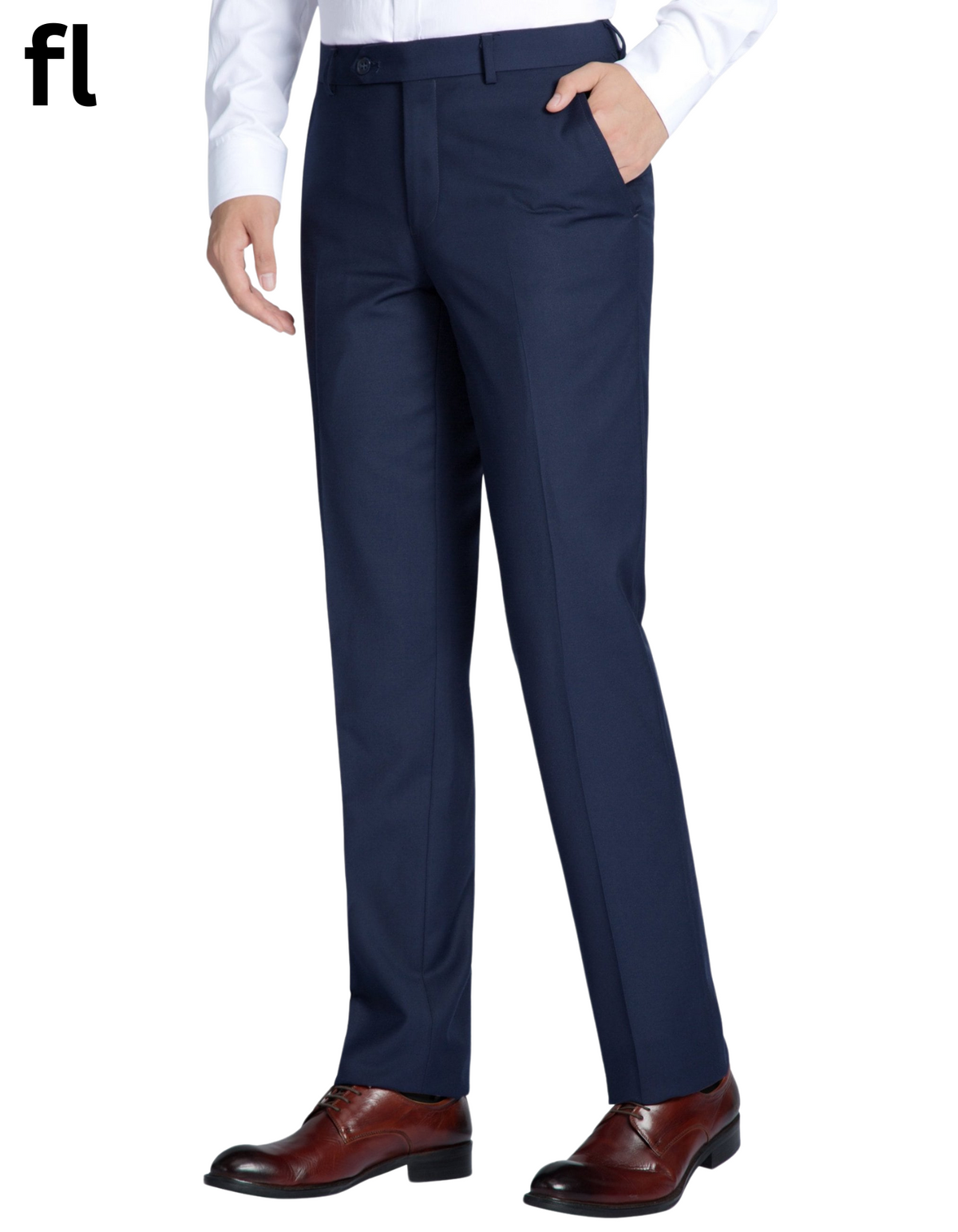 Formal Navy Blue Premium Pant  Suiting Stuff