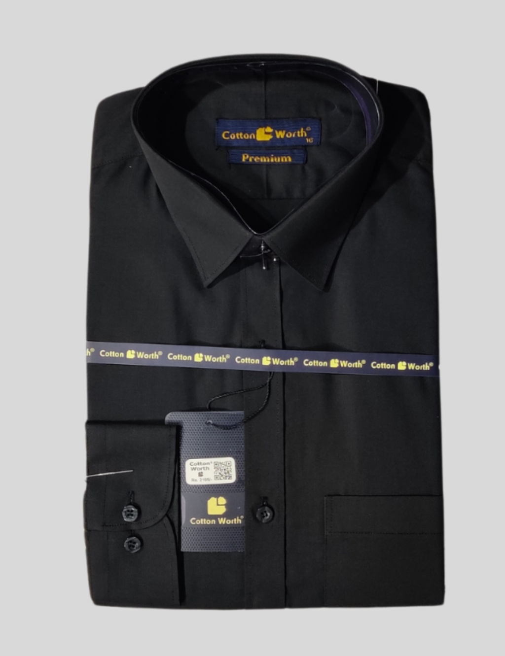 Black Premium Formal Shirt