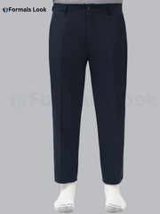 D.O.C.K.E.R Navy Premium Cotton Mens Pant