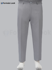 D..O.C.K.E.R Grey Premium Cotton Mens Pant