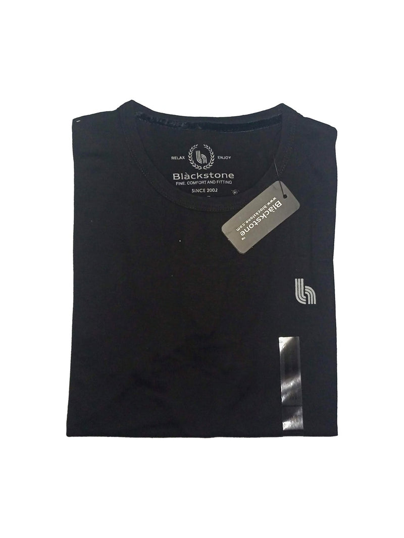 T Shirts Cotton Jersey Imported Stuff Ultra Stretch Black Stone