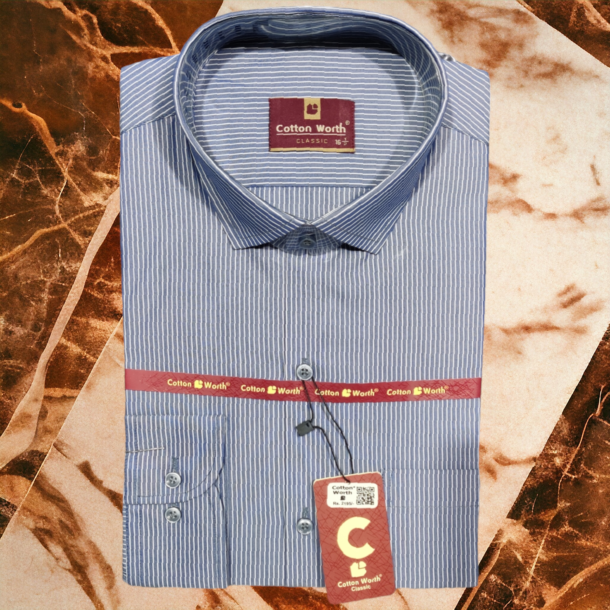 Stripe Premium Formal Shirt