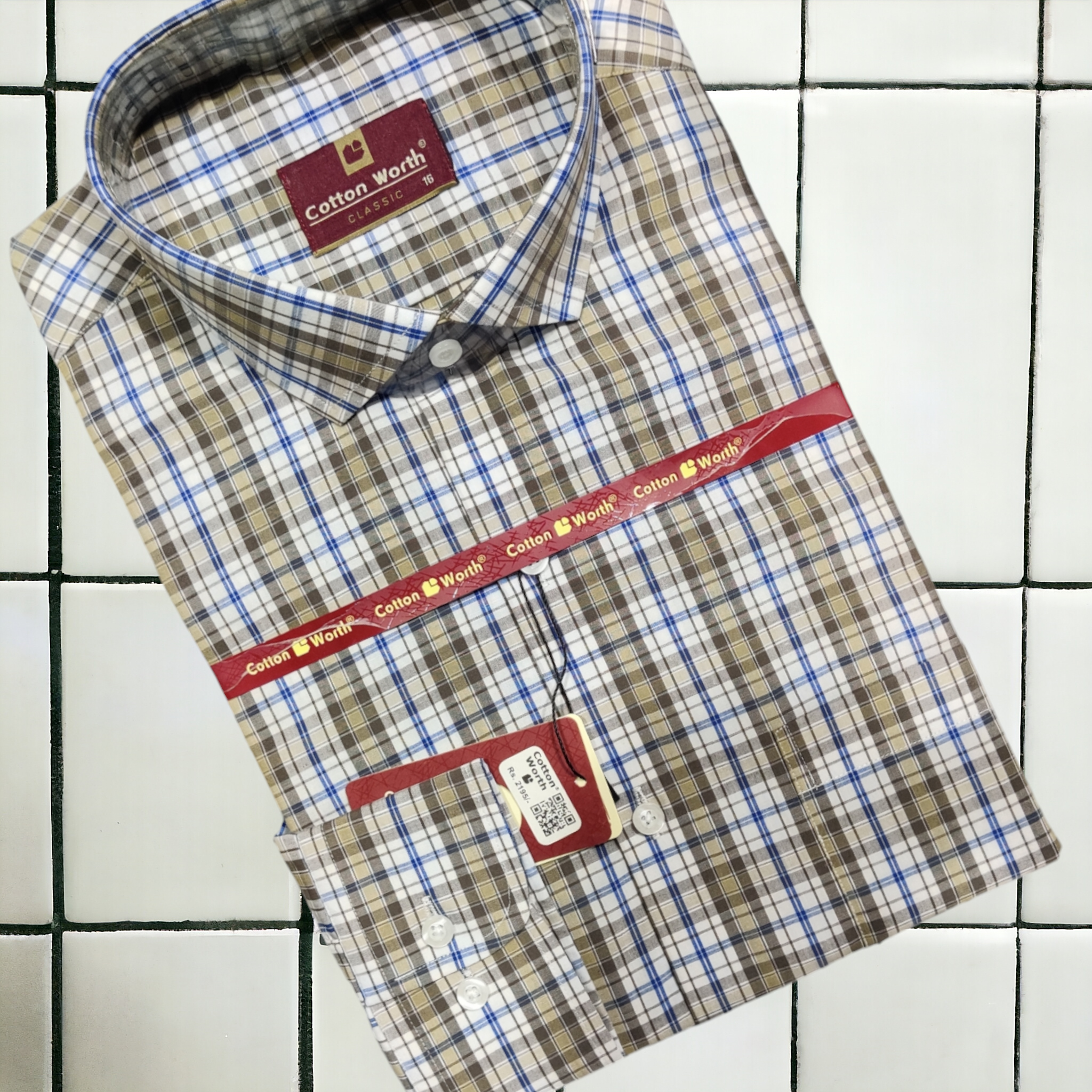 Formal Check Shirt Premium