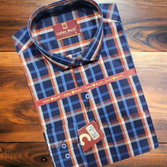 Formal Check Shirt Premium