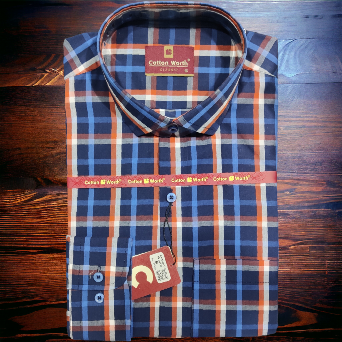 Formal Check Shirt Premium