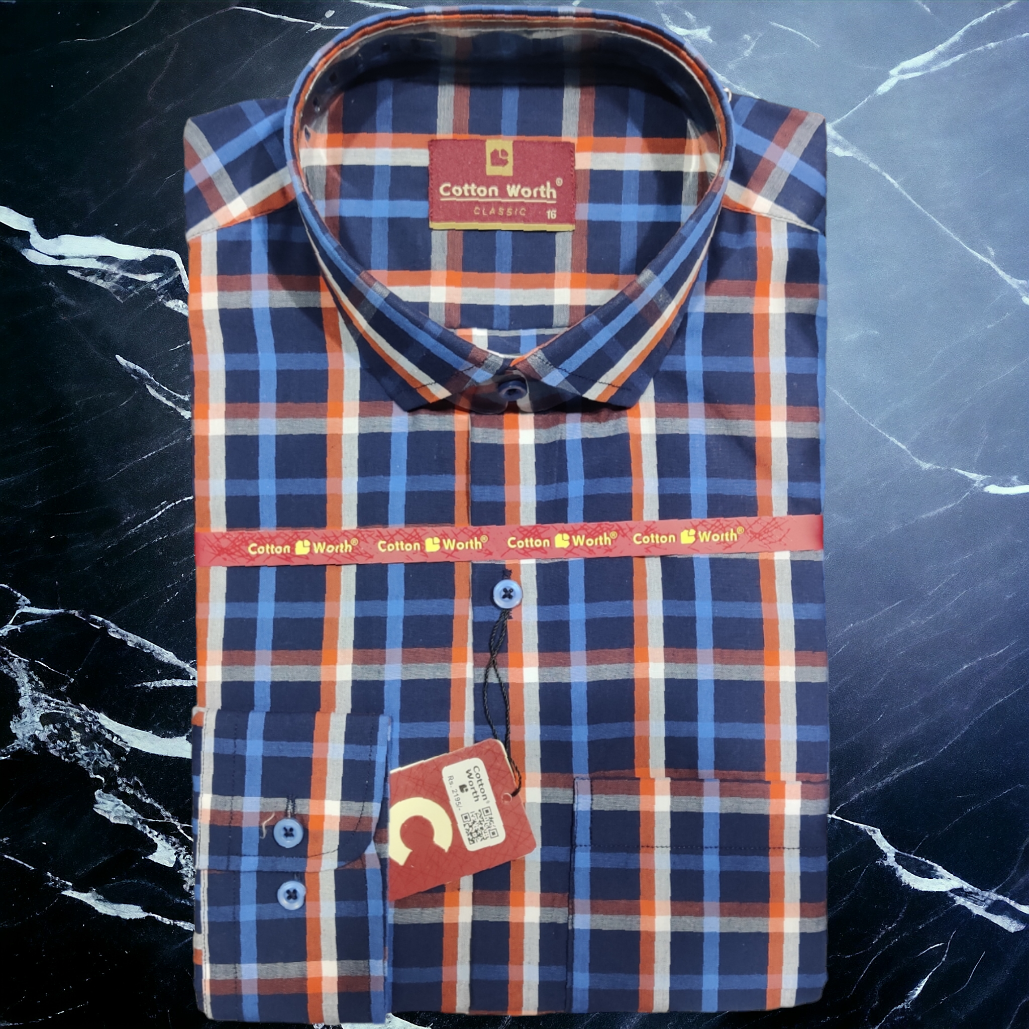 Formal Check Shirt Premium