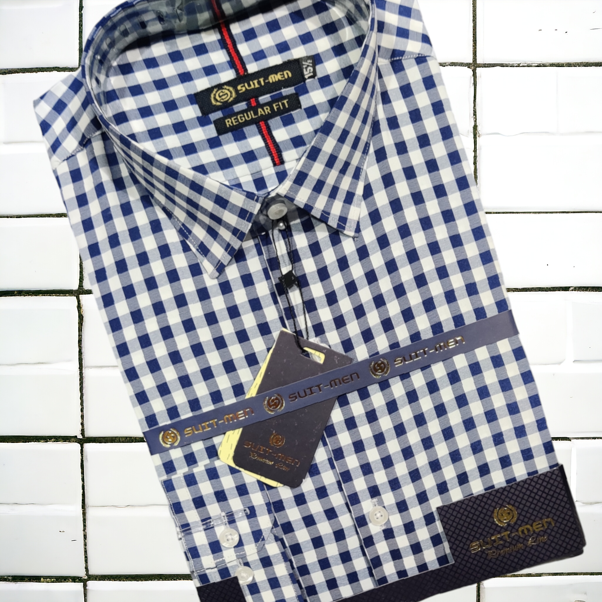 Formal Check Shirt Premium