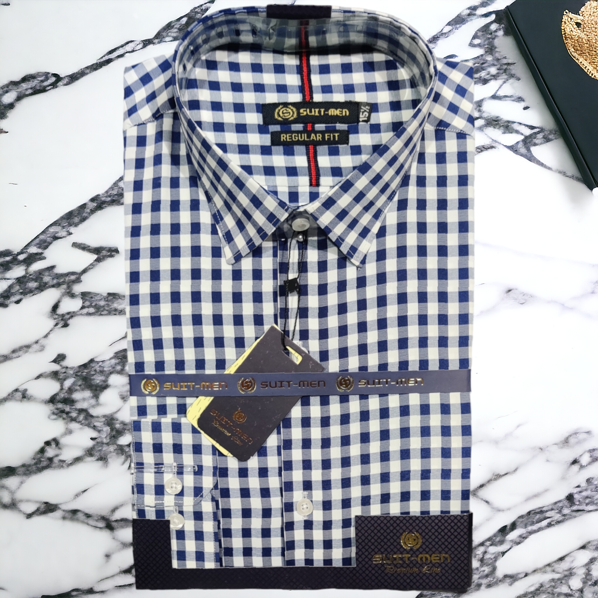 Formal Check Shirt Premium