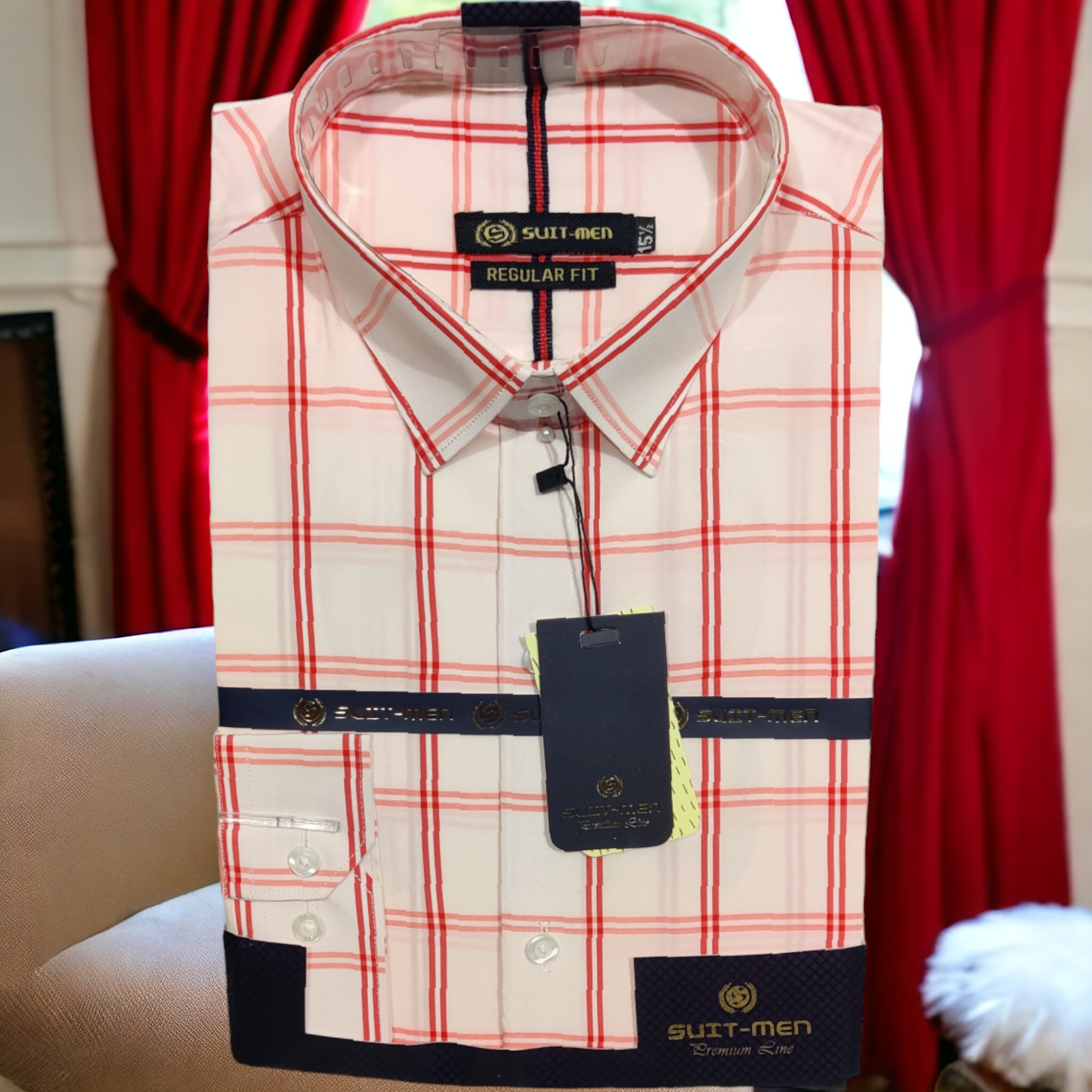 Formal Check Shirt Premium