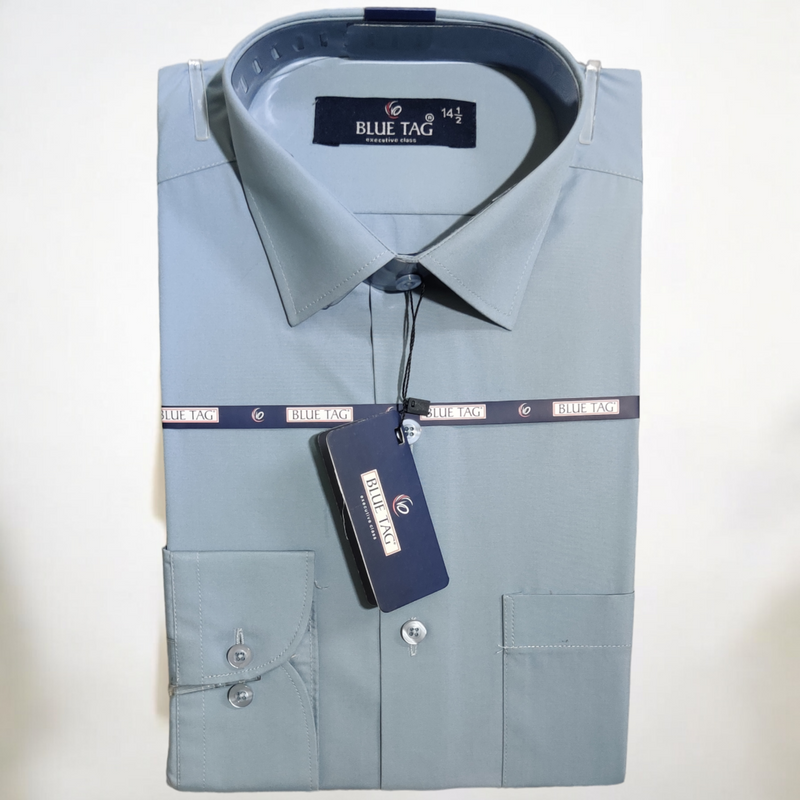 Grey Color Premium Formal Shirt