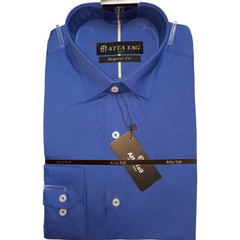 Royal Blue Color Premium Formal Shirt