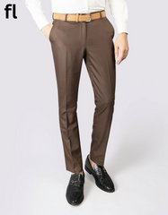 Formal Pant Brown Color Suiting Stuff