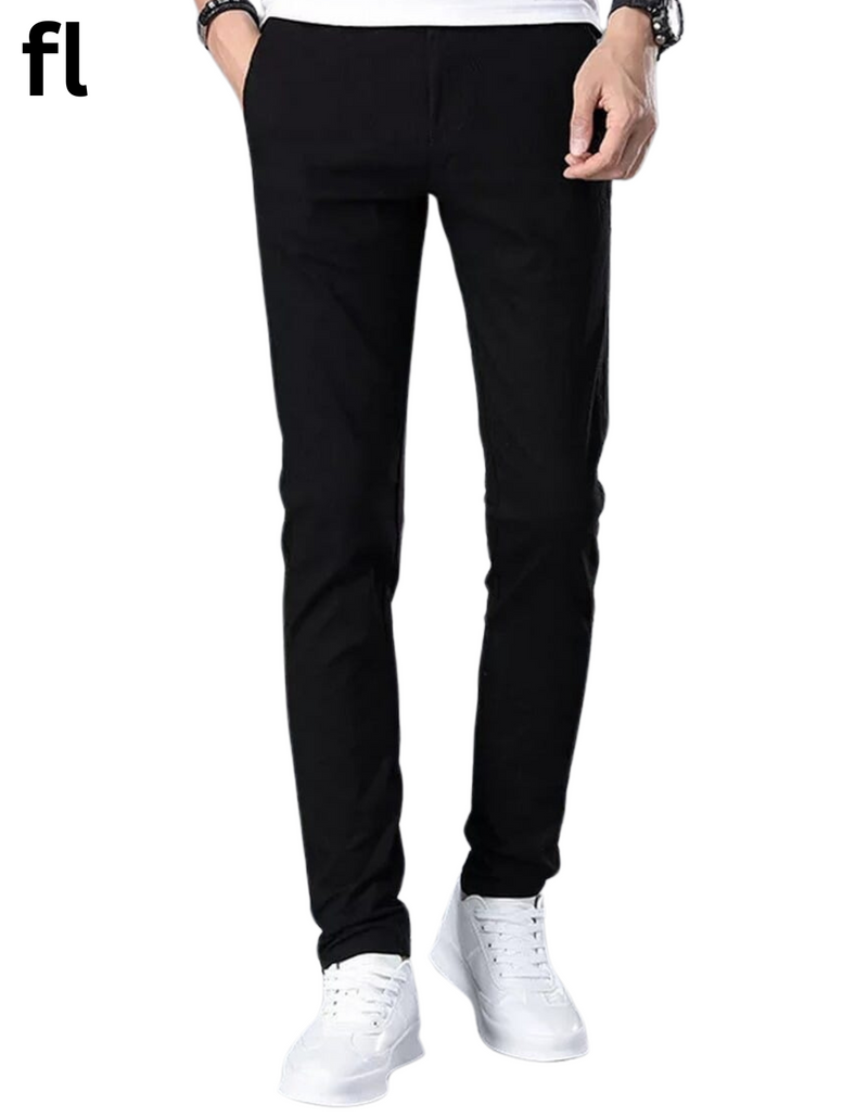 (Sco-tch-So-da) Black Cotton Chino  Imported Stuff