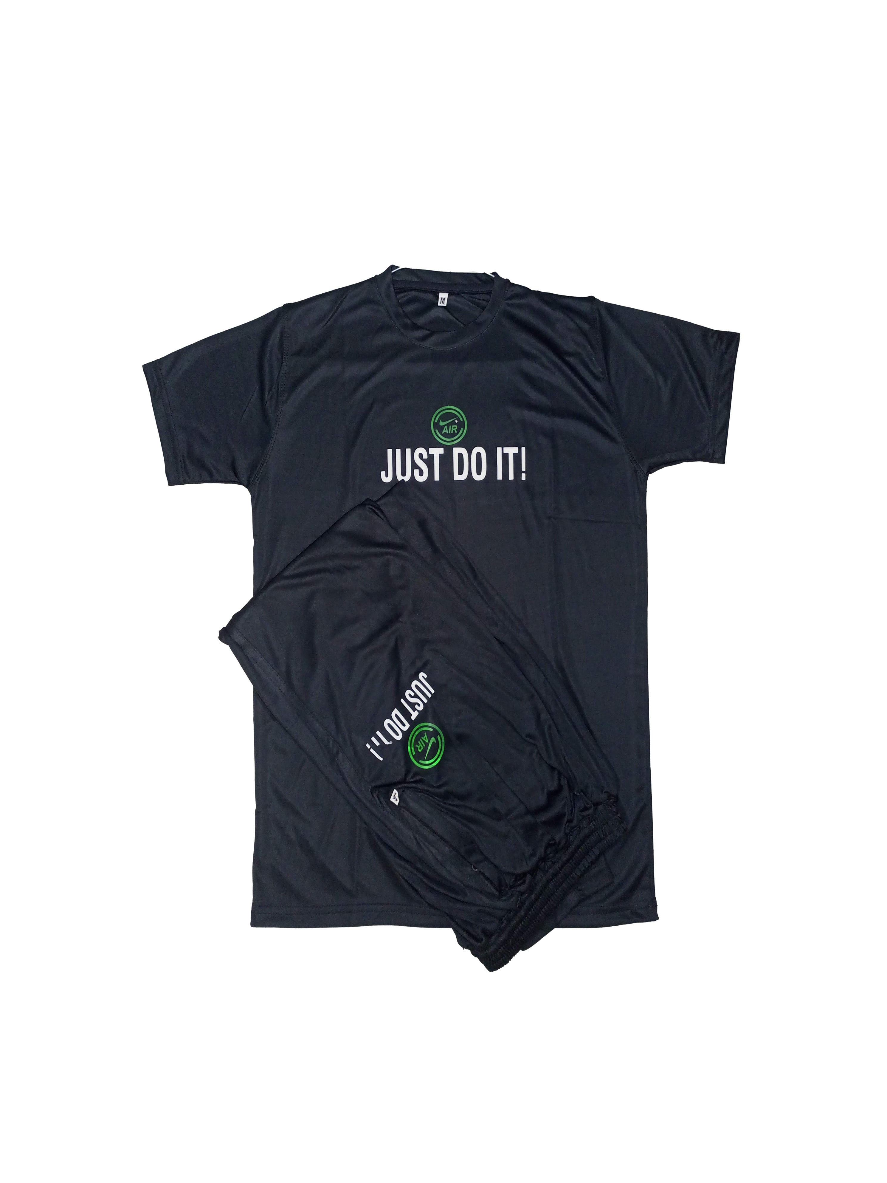 Just Do -it- Tracksuit Lycra Soft Comfort Power Stretch